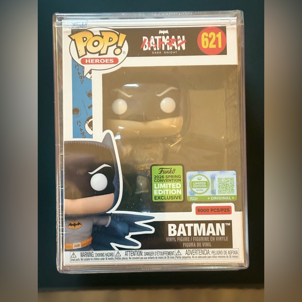 NEW! Funko POP! Heroes Limited Ed. Spring Convention Batman Dark Knight /5,000